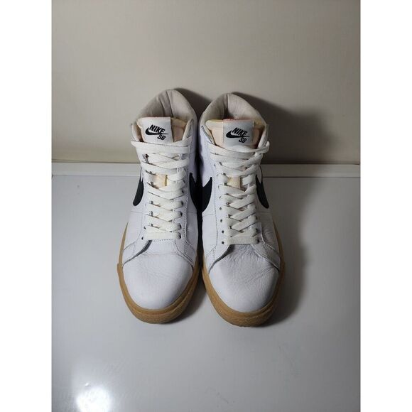 Nike SB Skateboard Zoom Blazer Mid ISO Orange Label Men's Size 9 - Picture 5 of 6